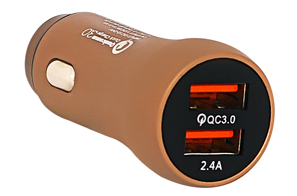Car Charger - Fast Charging (Brown)