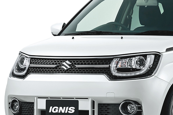 Car Graphics - Front Grille (Titanium) | Ignis