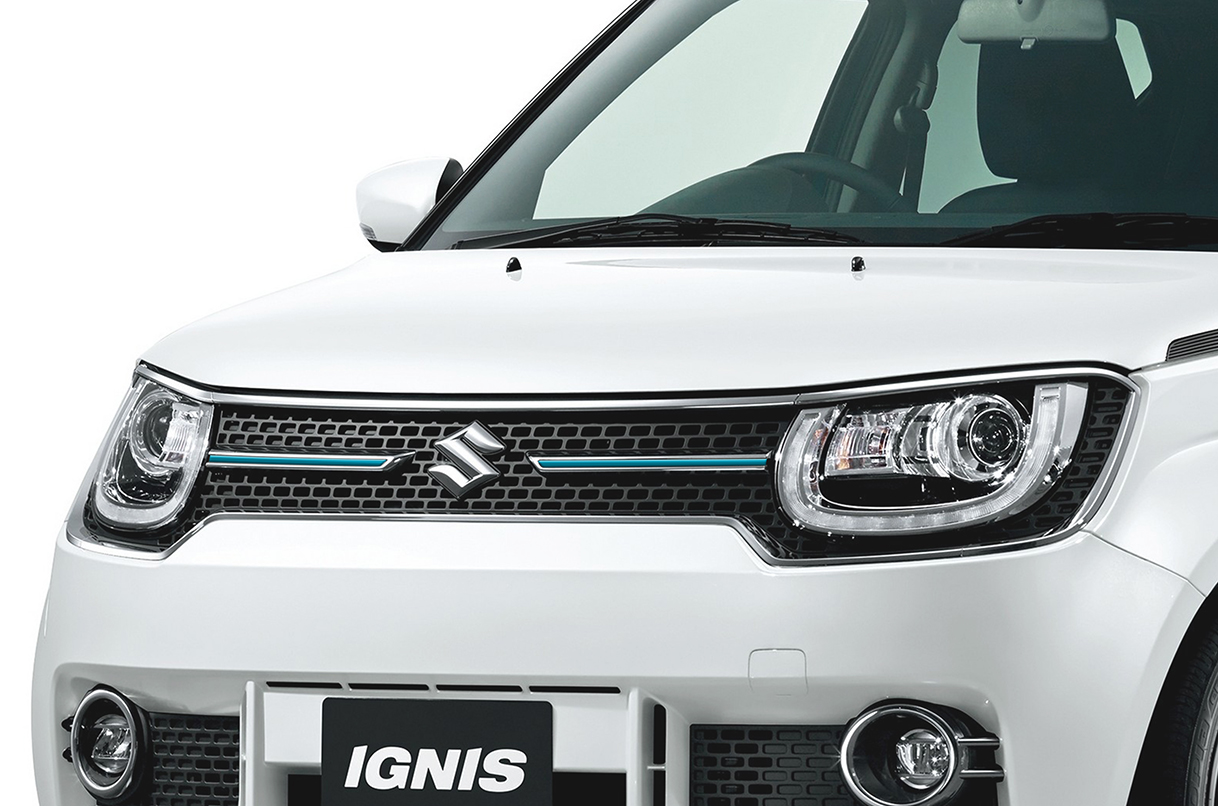 Car Graphics - Front Grill (Tinsel Blue) | Ignis