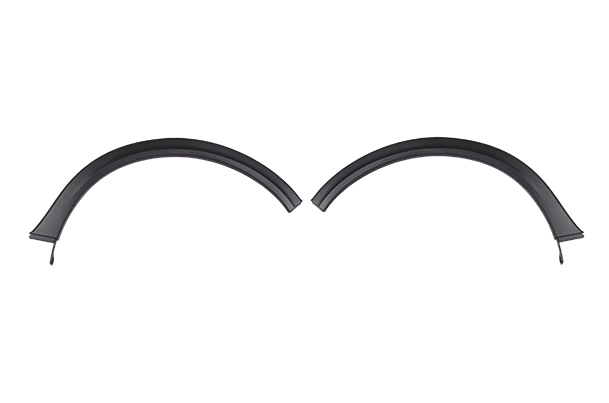 Wheel Arc Cladding - Front & Rear (Black) | Wagon R