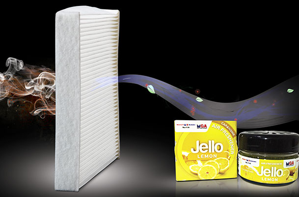 PM10 Cabin Air Filter & Organic Perfume (Lemon) Package | Alto