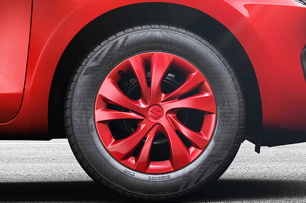 Wheel Cover (Red) 35.56 cm (14)