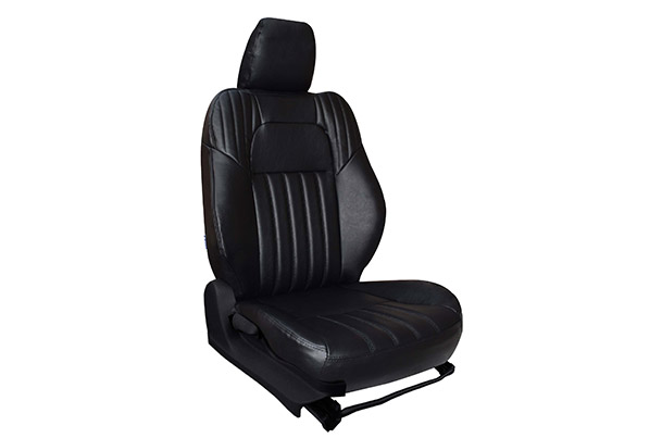 Seat Cover - Black Liner Highlight - (Premium PU) | Swift (Z Variant) 