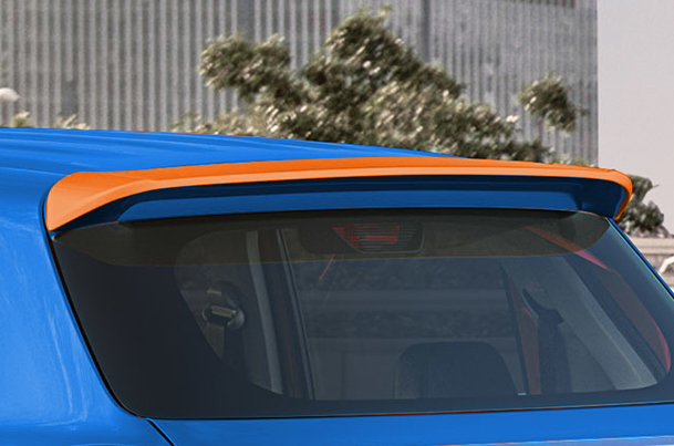 Rear Upper Spoiler (Orange) | S-Presso 