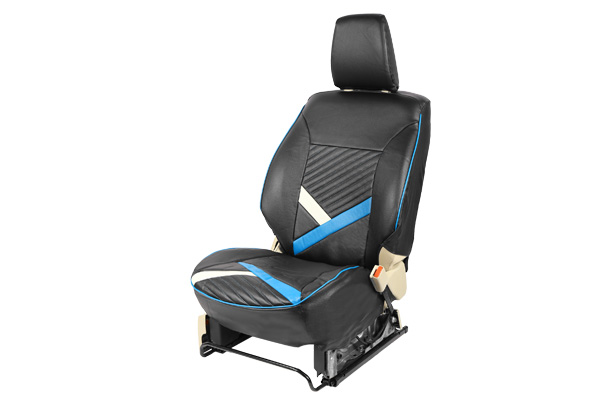 Seat Cover - Radical Blue Classic White (PU) | Ignis (Sigma)