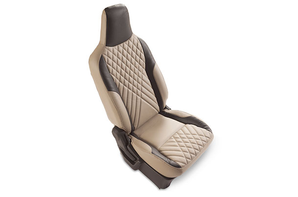 Seat Cover - Diamond Cross (PU) | Wagon R (V & Z Variant)
