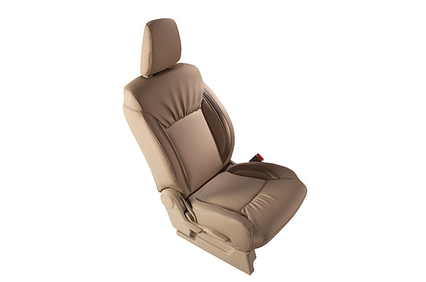 Seat Cover - Gathering Silver Highlight (Premium PU) | Ertiga(L Variant) 