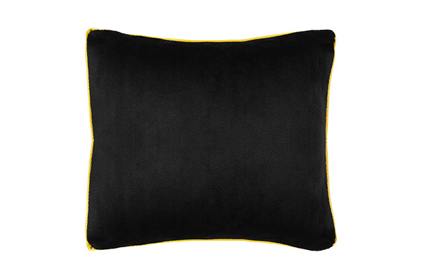 Cushion - Sports (Black & Yellow) | 1 Piece