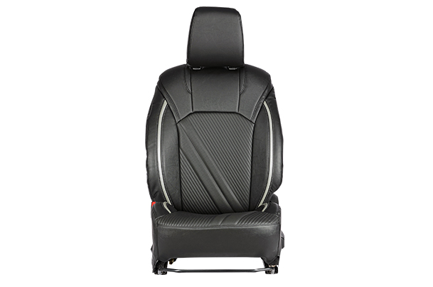 Seat Cover - Diagonal Dash Finish (Premium PU) | New Baleno (Delta & Sigma CNG Variant)