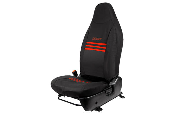 Triad Red Lining Fabric Seat Cover | EECO - 7 Seater
