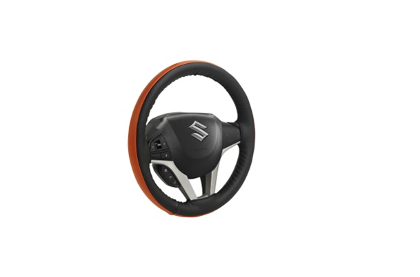 Steering Cover - Autumn Orange (Circular Steering)