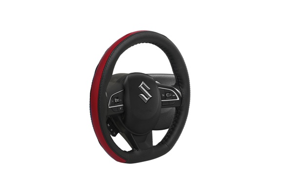 Steering Cover - Red (Bottom Flat Cover)