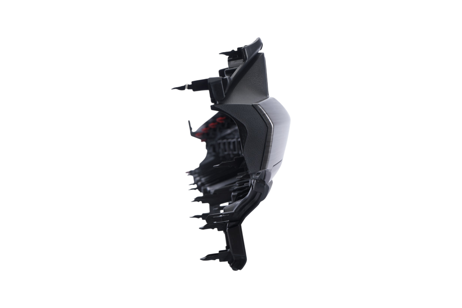 GARNISH_I/P CENTRE LOUVER (BLACK/SILVER)