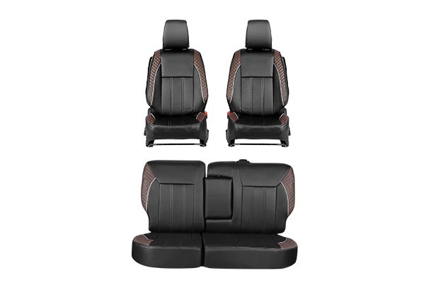 Seat Cover Woods Terrain Bordeaux  Liner| Brezza (Z+/Z/V  Variant)