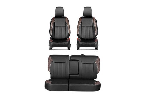 Seat Cover Woods Terrain Bordeaux  Liner| Brezza (Z+/Z/V  Variant)