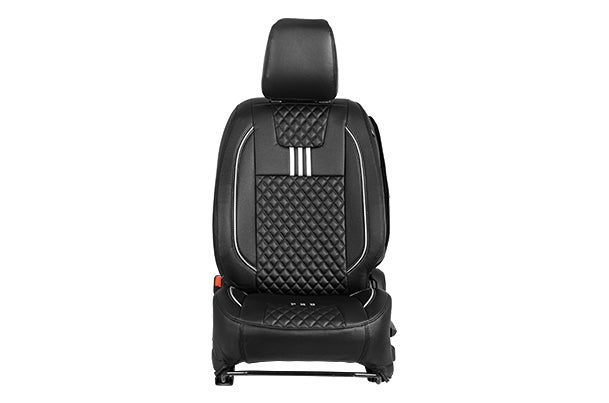 Seat Cover Triad Lining Silver Finish| Brezza (Z+/Z/V Variant)