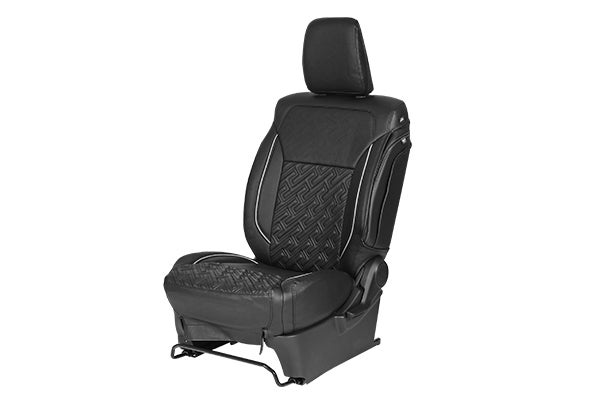 Seat Cover Premium Crossbars Silver Finish | XL6 (Zeta Variant)