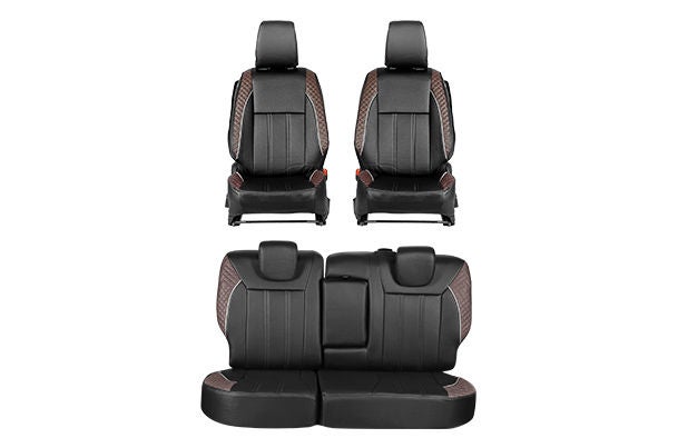 Seat Cover Woods Terrain Bordeaux Liner| Brezza (L Variant)