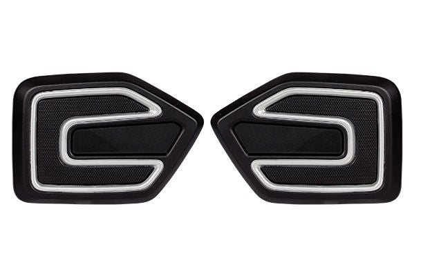 Rear Bumper Garnish - Midnight Black & Silky Silver | New Alto K10