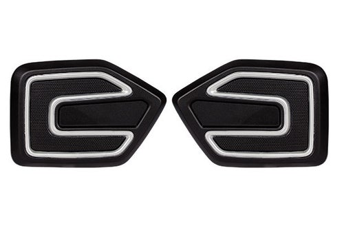 Rear Bumper Garnish - Midnight Black & Silky Silver | New Alto K10