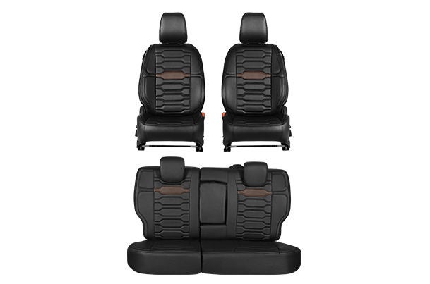 Seat Cover Brown Beam Crisp Highlight| Brezza (Z+/Z/V Variant)