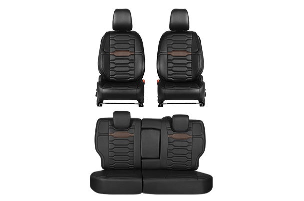 Seat Cover Brown Beam Crisp Highlight| Brezza (Z+/Z/V Variant)
