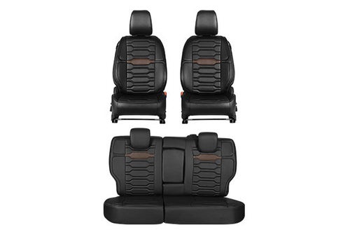 Seat Cover Brown Beam Crisp Highlight| Brezza (Z+/Z/V  Variant)