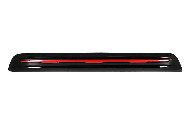 Rear Skid Plate - Bluish Black & Sizzling Red | Victoris