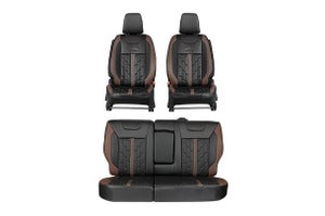 Seat Cover Premium Expedition Brown Finish| Brezza (Z+/Z/V Variant)