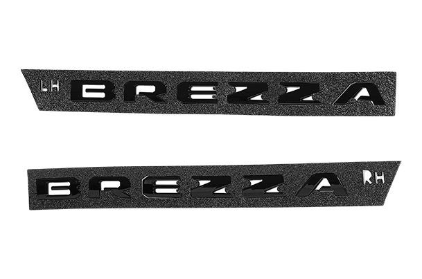 Door Emblem - Gloss Black | Brezza