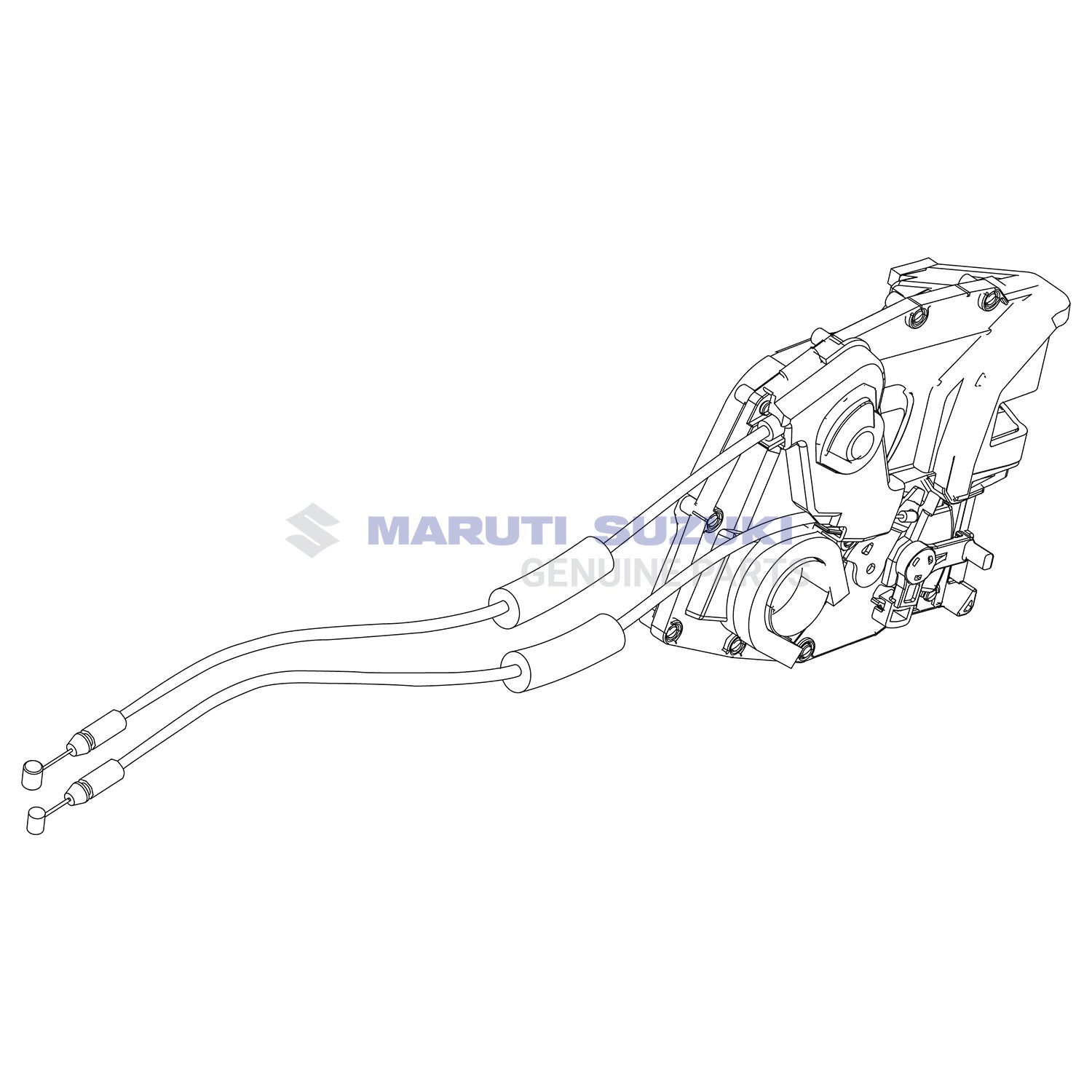 REAR DOOR LATCH - RIGHT