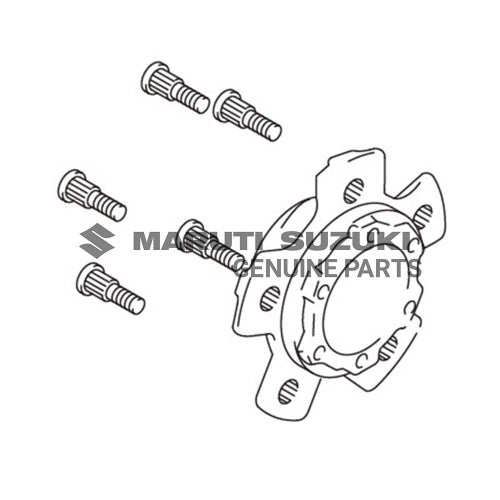 HUB SET_FR WHEEL