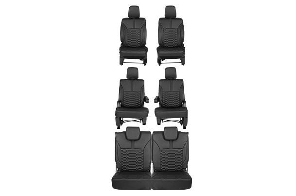 Seat Cover Premium Black Liner Finish | XL6 (Zeta Variant)