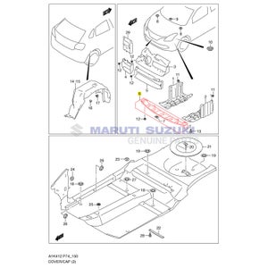 FRONT BUMPER LOWER ABSORBER COMP