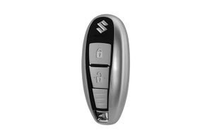 Key Cover - Oval Smart Key (Silver)