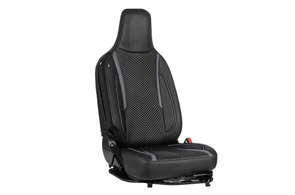 Seat Cover Black Stellar Quilted Finish | EECO (5 Seater)