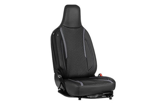 Seat Cover Black Stellar Quilted Finish | EECO (5 Seater)