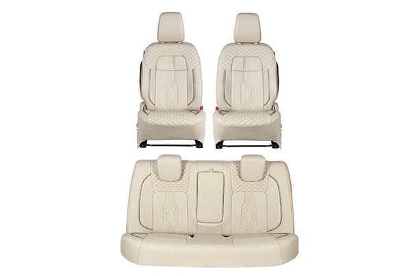 Seat Cover Sunbeam Highlight Siliver Lining | New Dzire (Z+/Z/V Variant)