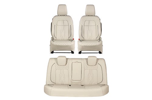Seat Cover Sunbeam Highlight Siliver Lining | New Dzire (Z+/Z/V Variant)