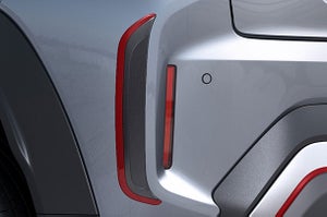 Rear Bumper Painted Garnish - Black + Red | Fronx
