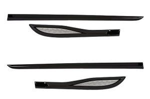 Body Side Moulding (Bluish Black + Glistening Grey Insert) | New Baleno