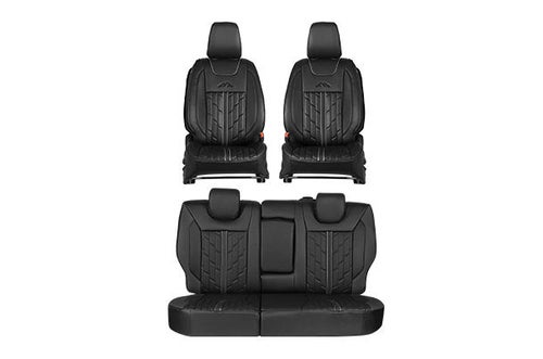 Seat Cover Premium Expedition Silver Finish| Brezza (L Variant)