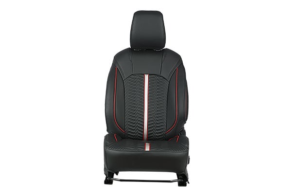 Cross-Country Red Dash Finish Sleeve Seat Cover | Fronx