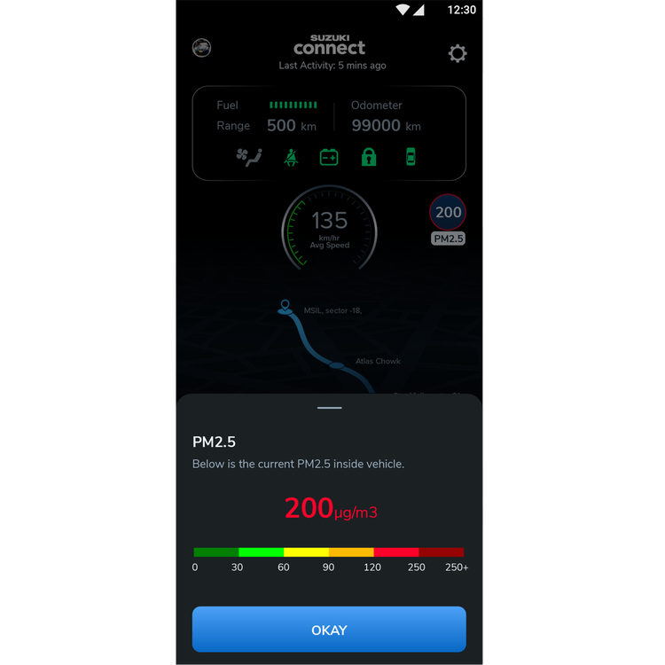 Cabin PM 2.5 Monitoring