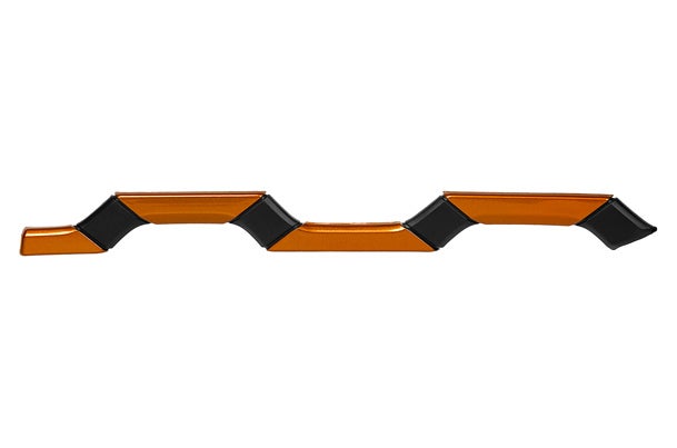 Front Grille Garnish (Orange & Black) | Wagon R
