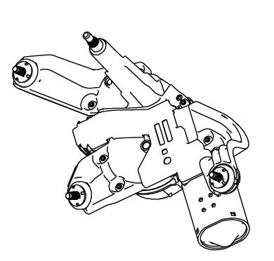 WIPER ASSEMBLYREAR WINDOW