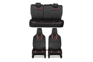 Seat Cover Premium Red Dash | Celerio (V/Z/Z+)