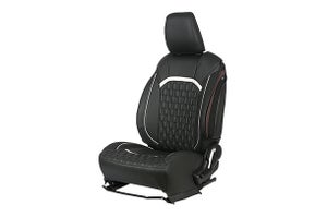 NexCross Silver Finish Sleeve Seat Cover | Fronx