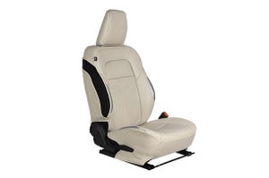 Seat Cover Luxe Silver Waveflow Finish | New Dzire (Z+/Z/V Variant)