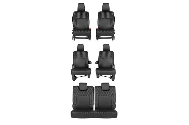 Buy Seat Cover Crystal Luxe Black Finish | XL6 (Zeta Variant